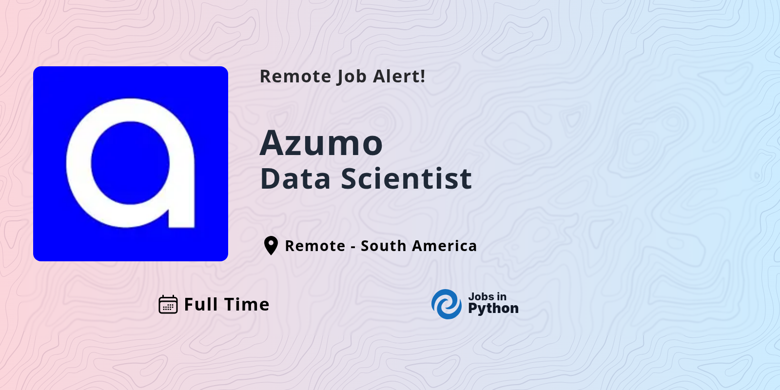 Data Scientist Remote Job at Azumo
